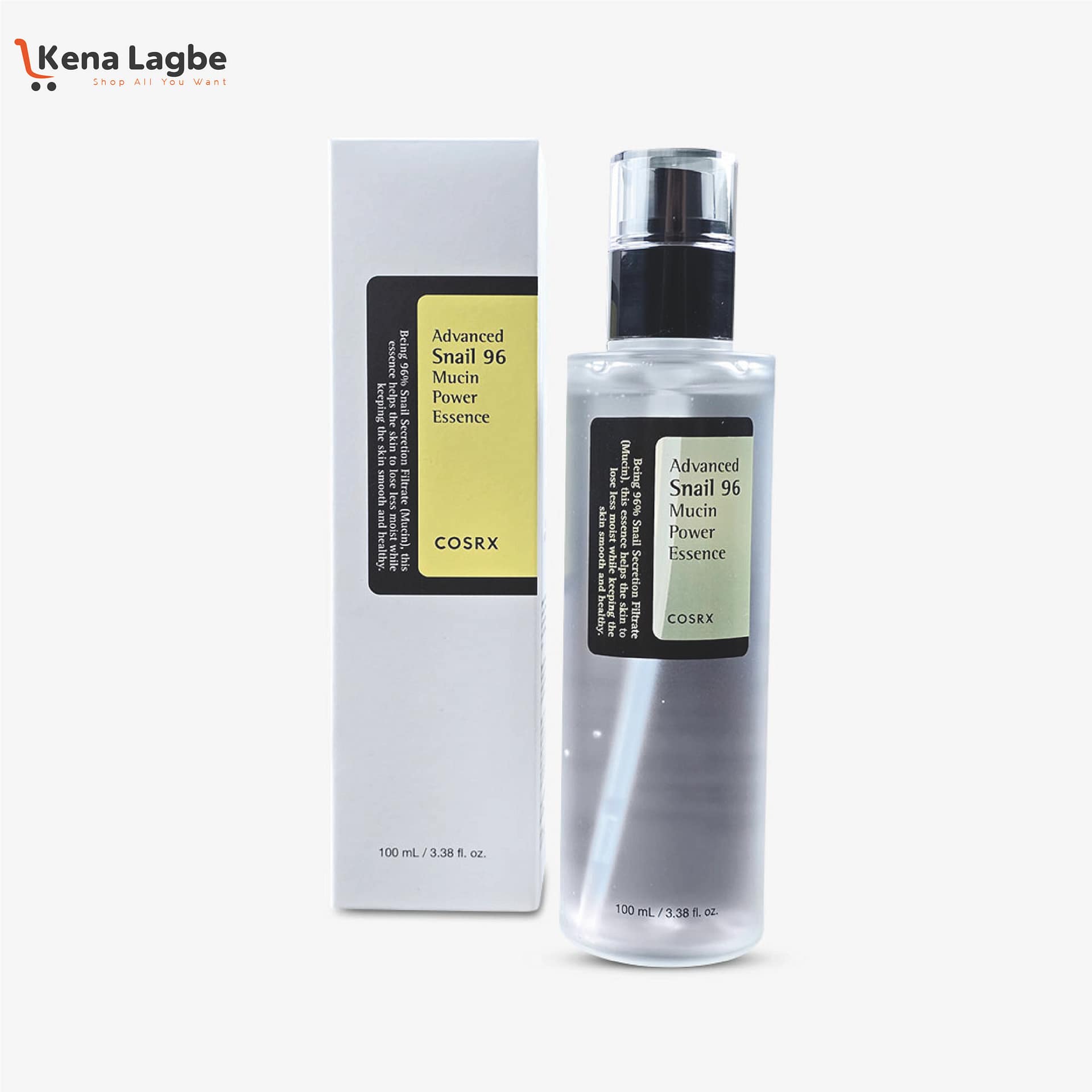 COSRX Advanced Snail 96 Mucin Power Essence – 100ml | Korean Hydrating & Repairing Essence