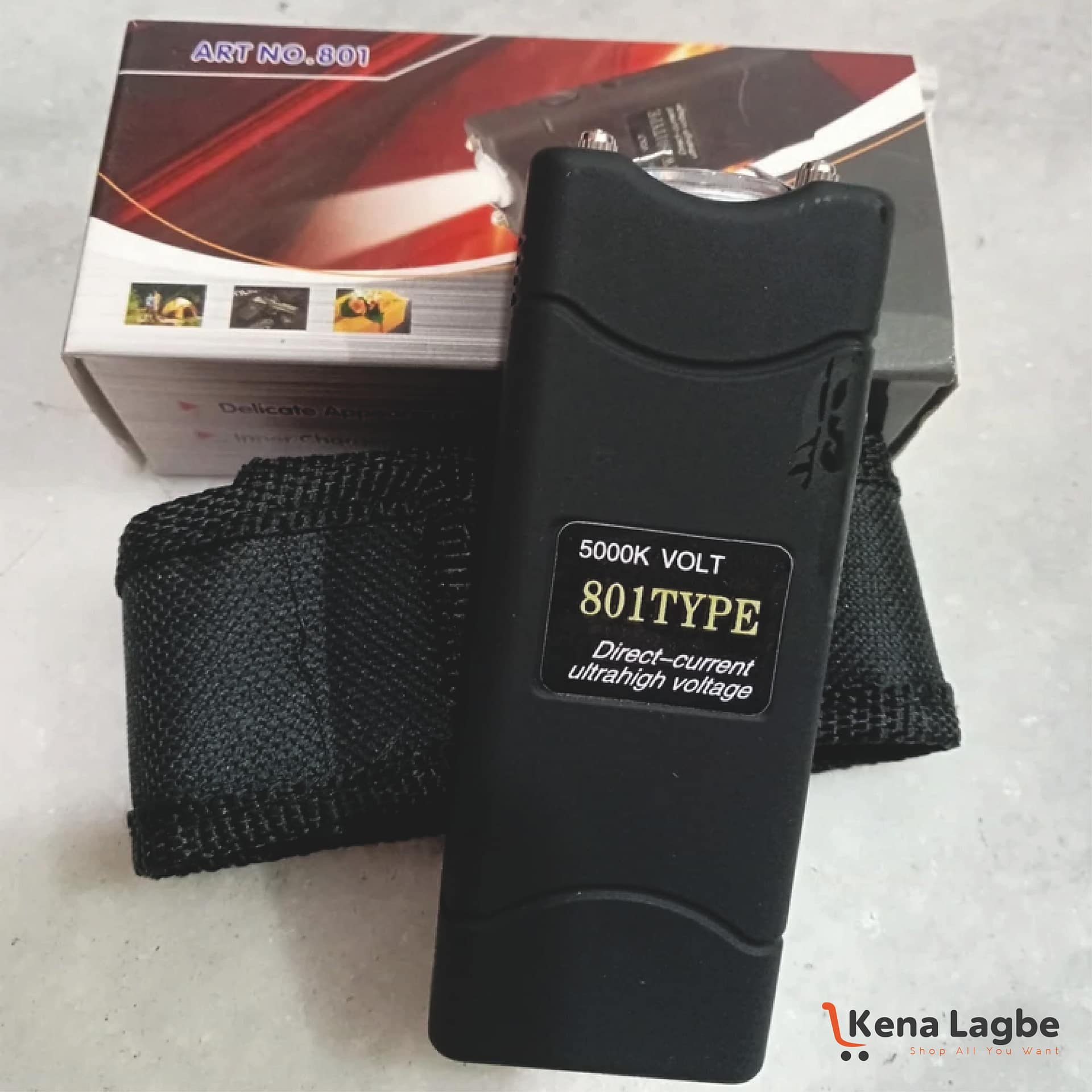 Self-Defense Stun Gun – Rechargeable with LED Flashlight